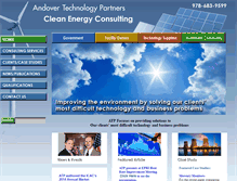 Tablet Screenshot of andovertechnology.com